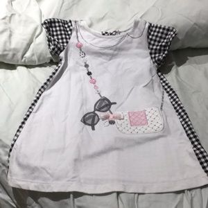 Mayoral 3t trapeze purse sunglasses dress worn 1x